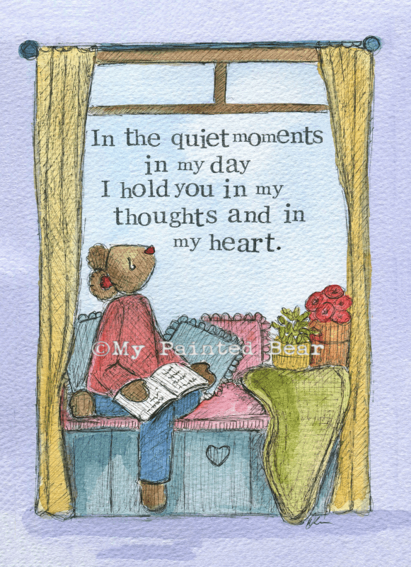 In the Quiet Moments Card