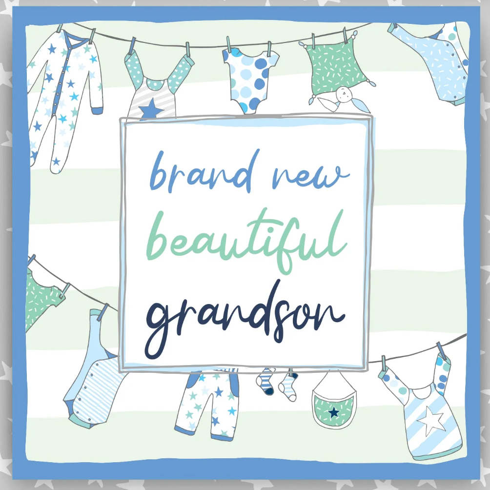 New Grandson Card