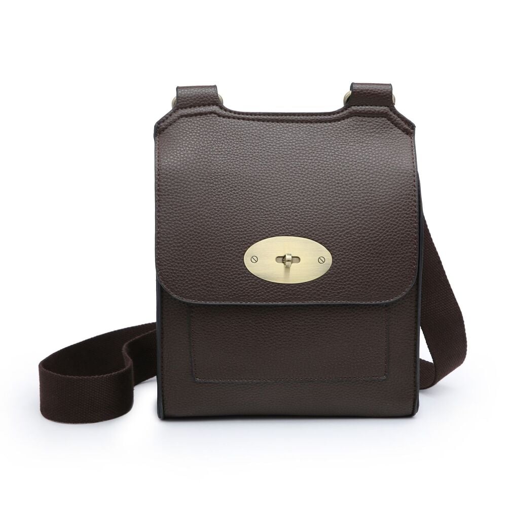 Cross Body Bag (Smaller size)- Coffee