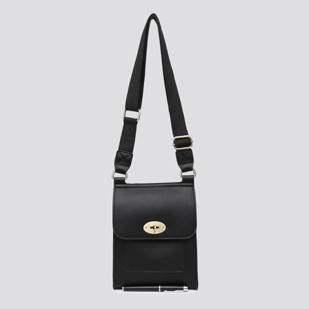 Cross Body Bag (Mini size)- Black