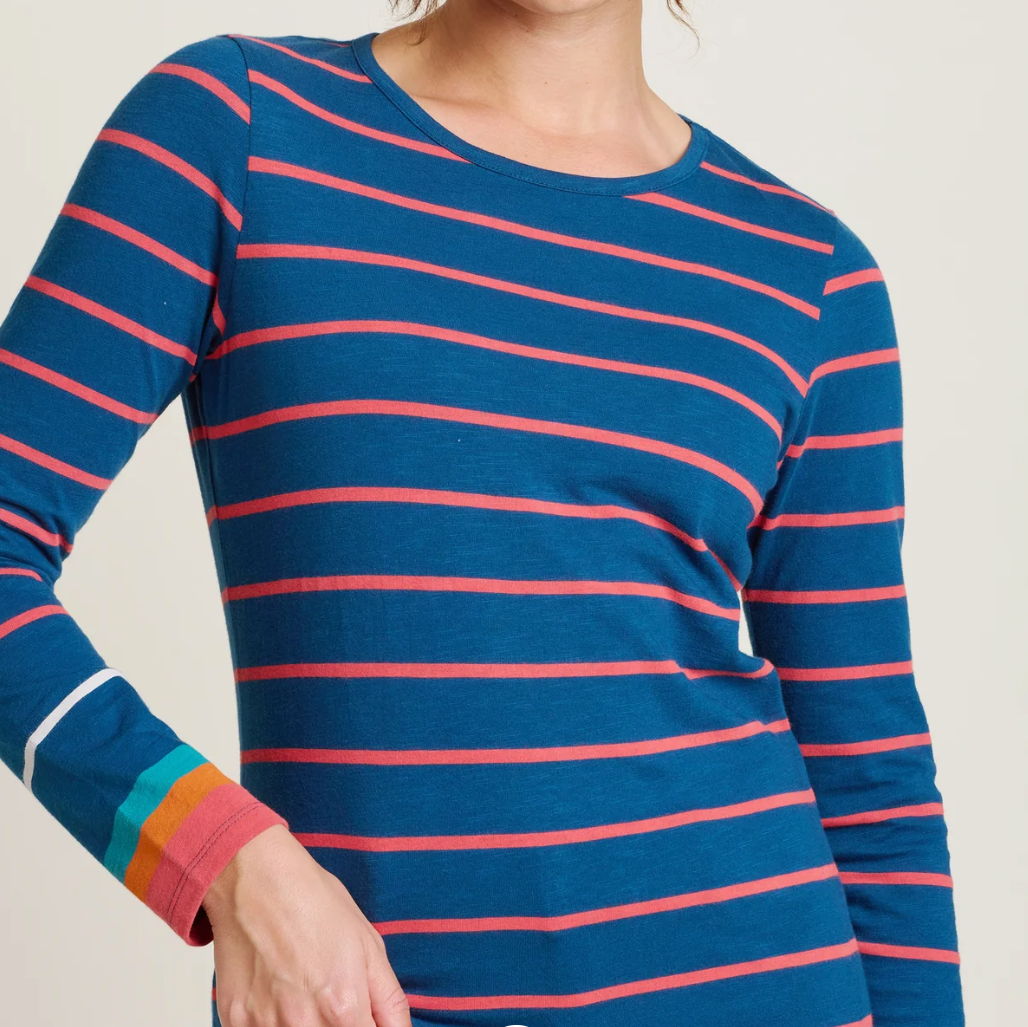 Multi- Stripe Tee-