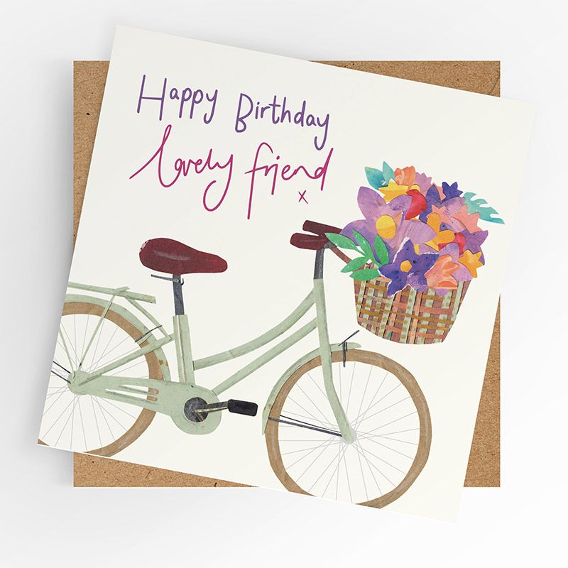 Lovely Friend Birthday Card