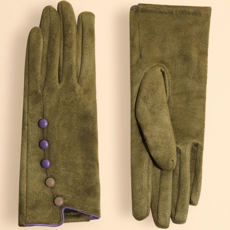 Beatrice Gloves - Sage Green