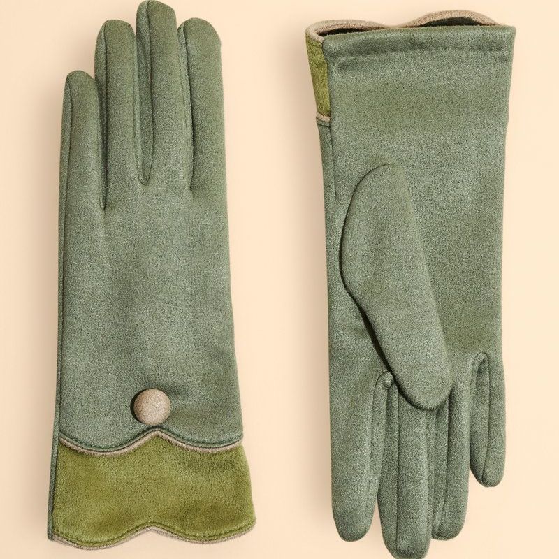 Pandora Gloves - Sage Green