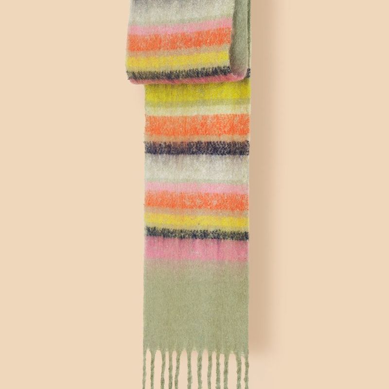 Sammy Cosy Scarf - Moss Green