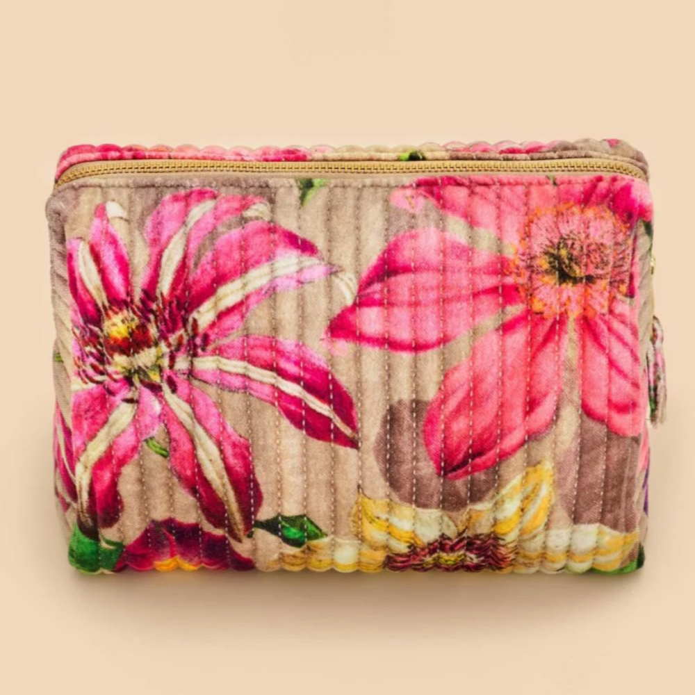 Oversized Botanicals- Large Wash Bag