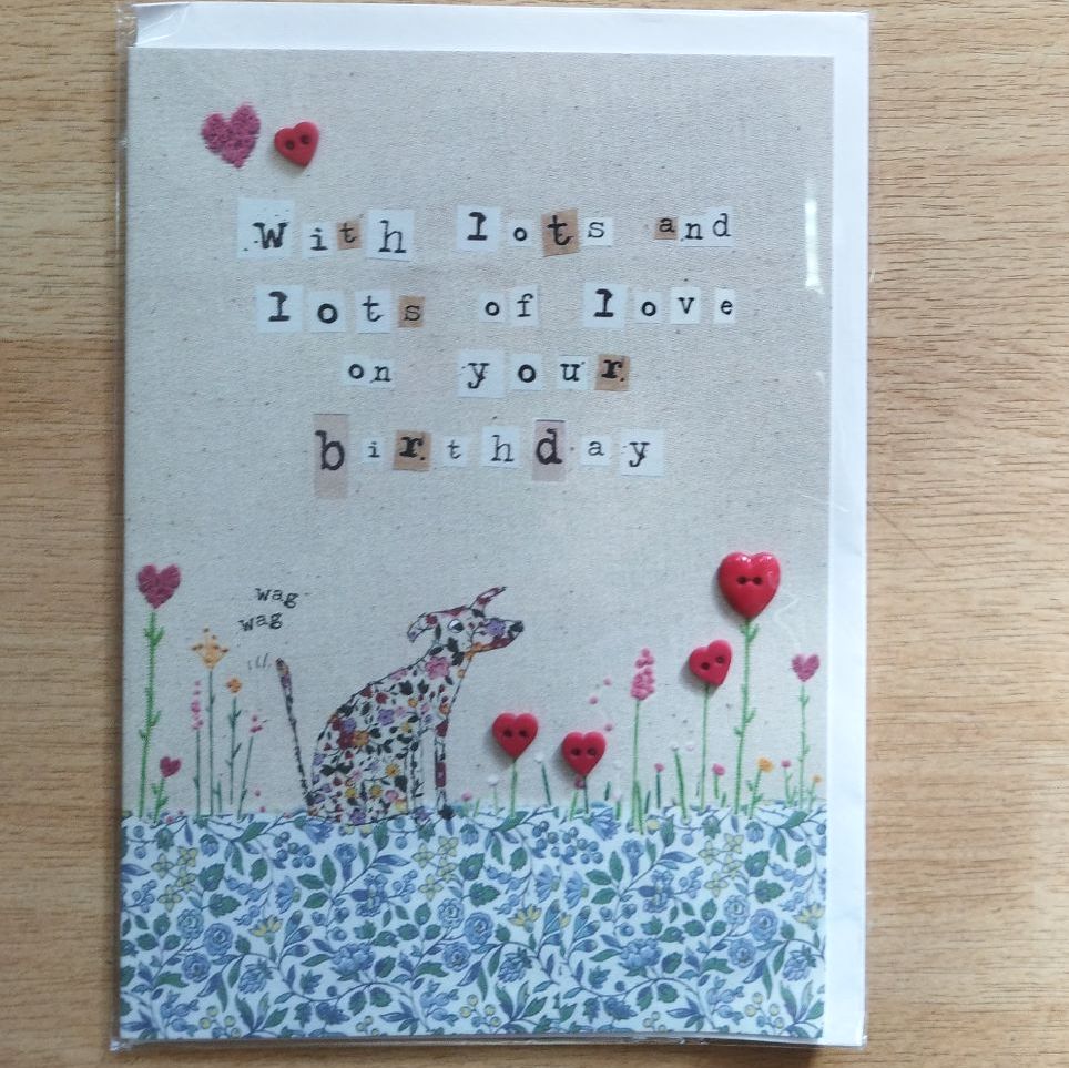 Female Birthday Card** - Dog