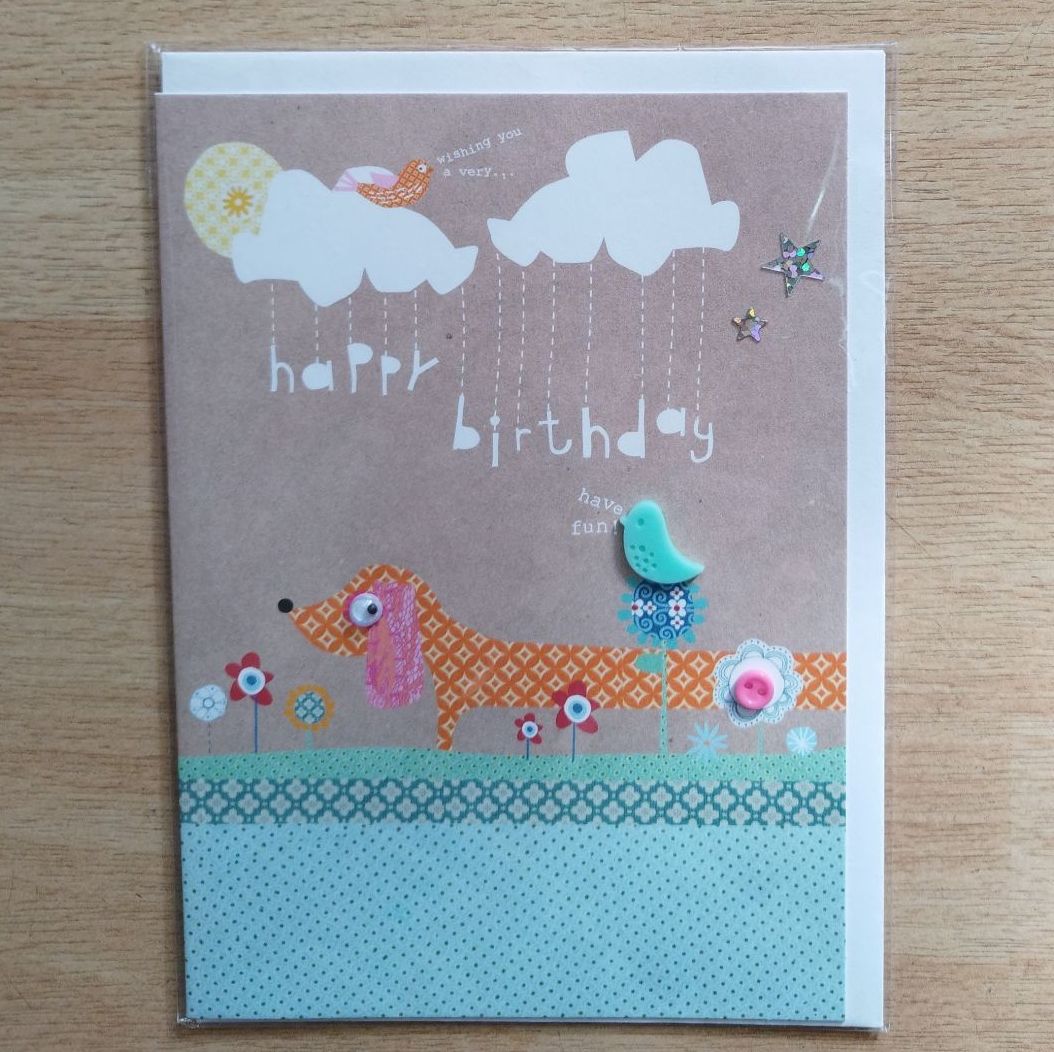 Female Birthday Card** - Dog