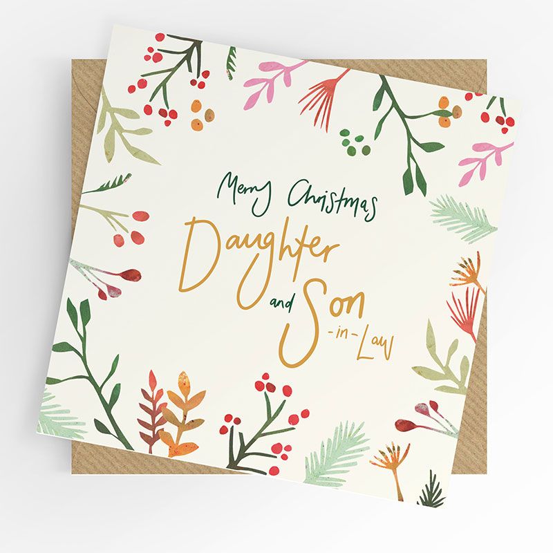 Daughter and Son-in-law Christmas Card