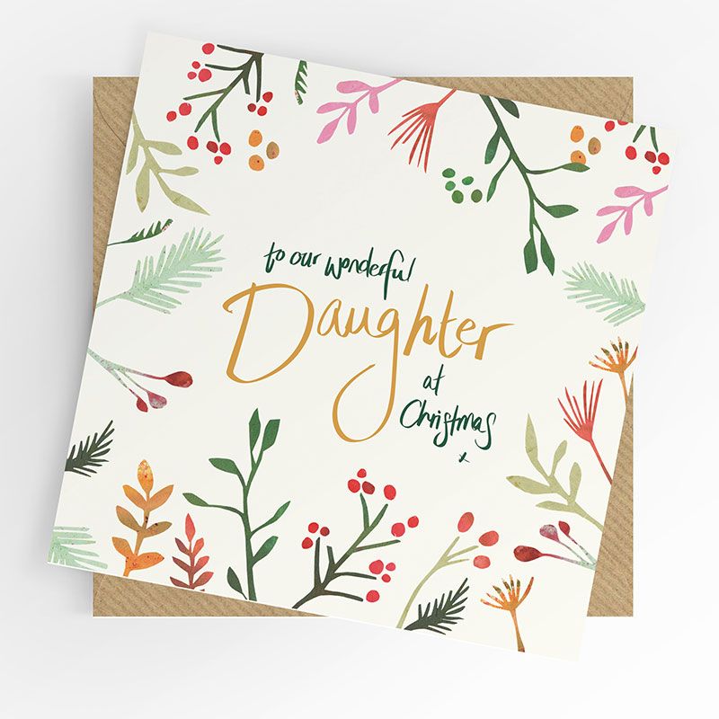 Daughter Christmas Card