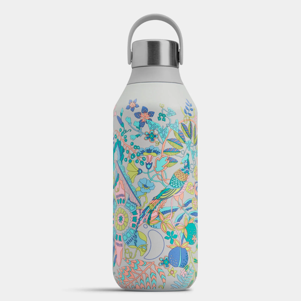 Chilly's Liberty Series 2 500ml Bottle- Tropical Trails (grey)
