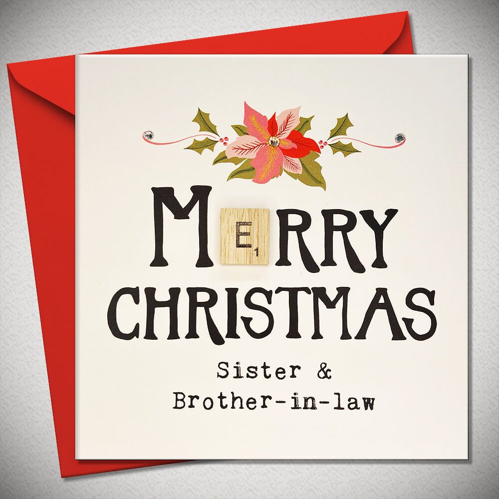 Sister and Brother-in-law Christmas Card