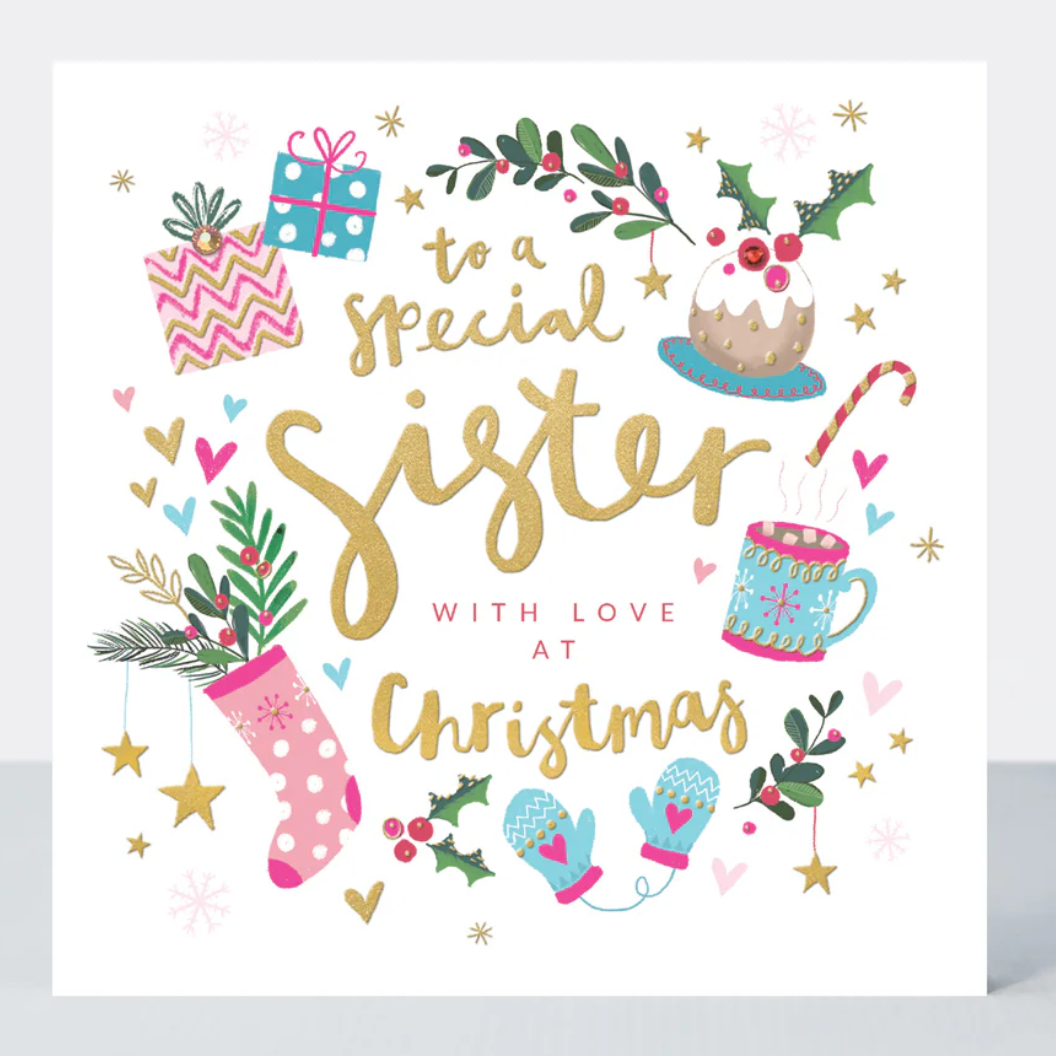 Sister Christmas Card