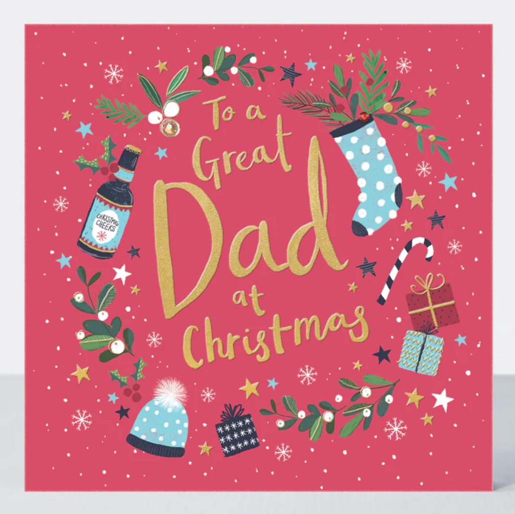 Dad Christmas Card