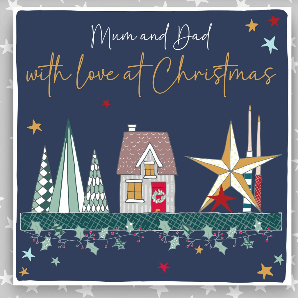 Mum and Dad Christmas Card