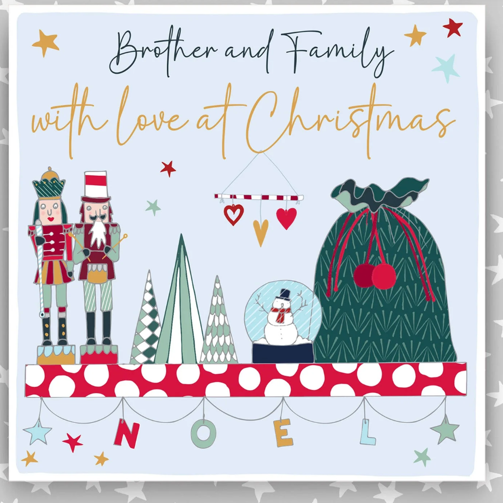 Brother and Family Christmas Card