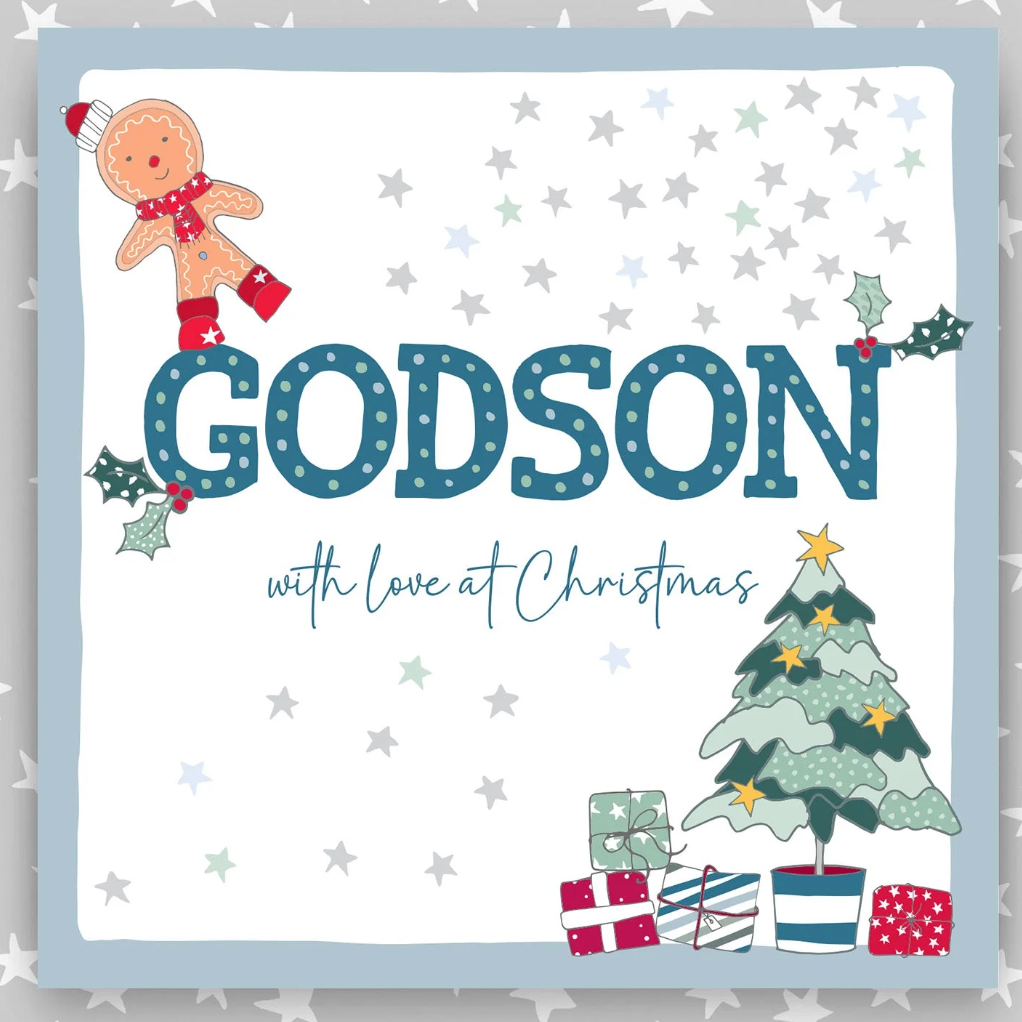 Godson Christmas Card