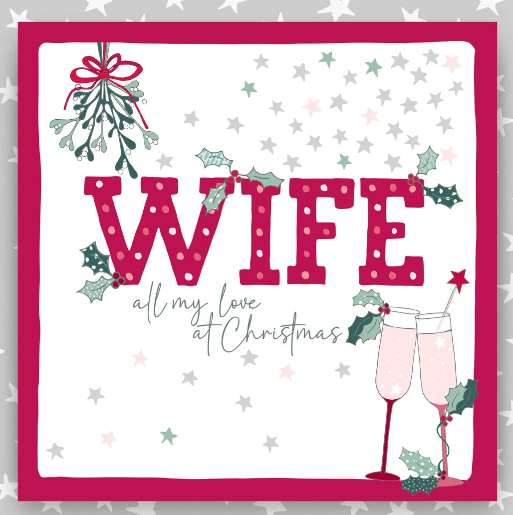 Wife Christmas Card