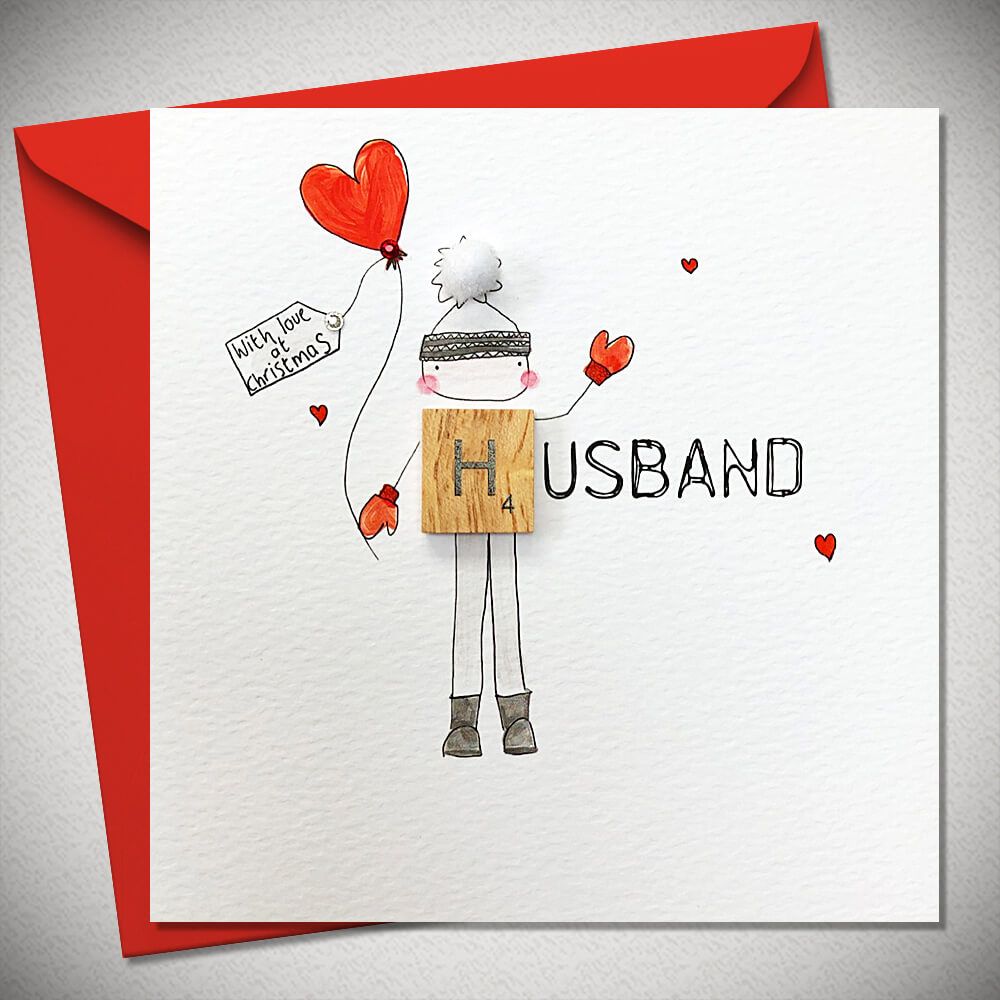 Husband Christmas Card