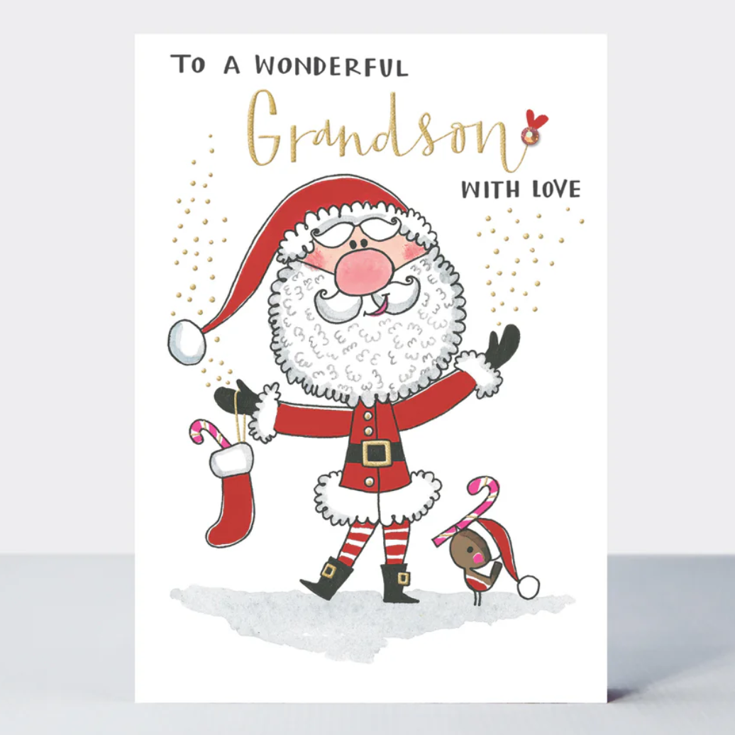 Grandson Christmas Card
