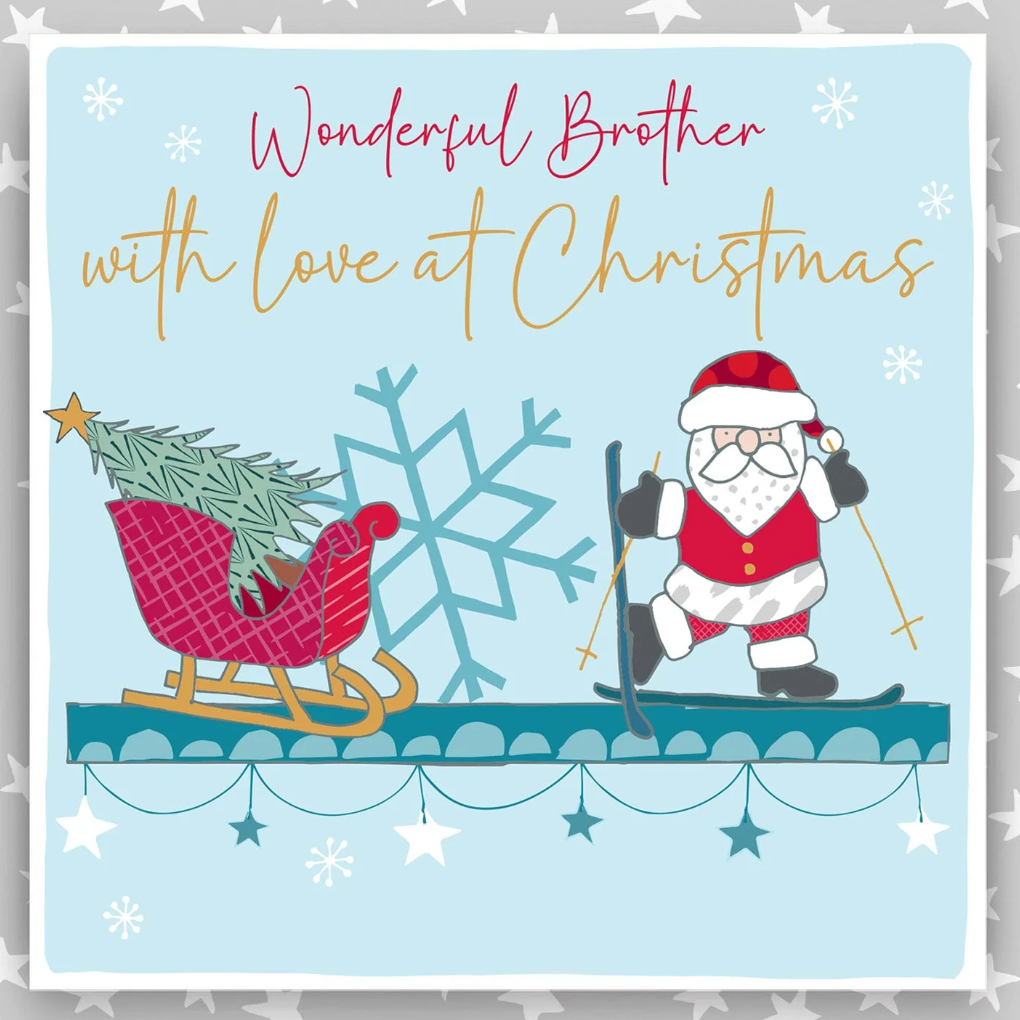 Brother Christmas Card