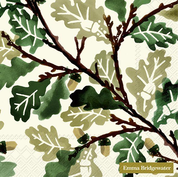 Oak Cream Napkins - Emma B
