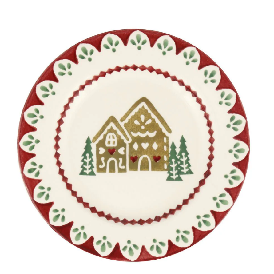 Gingerbread 6 1/2 Inch Plate