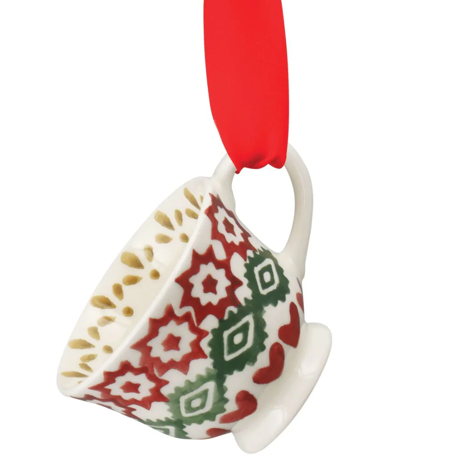 Christmas Joy Tiny Teacup Boxed