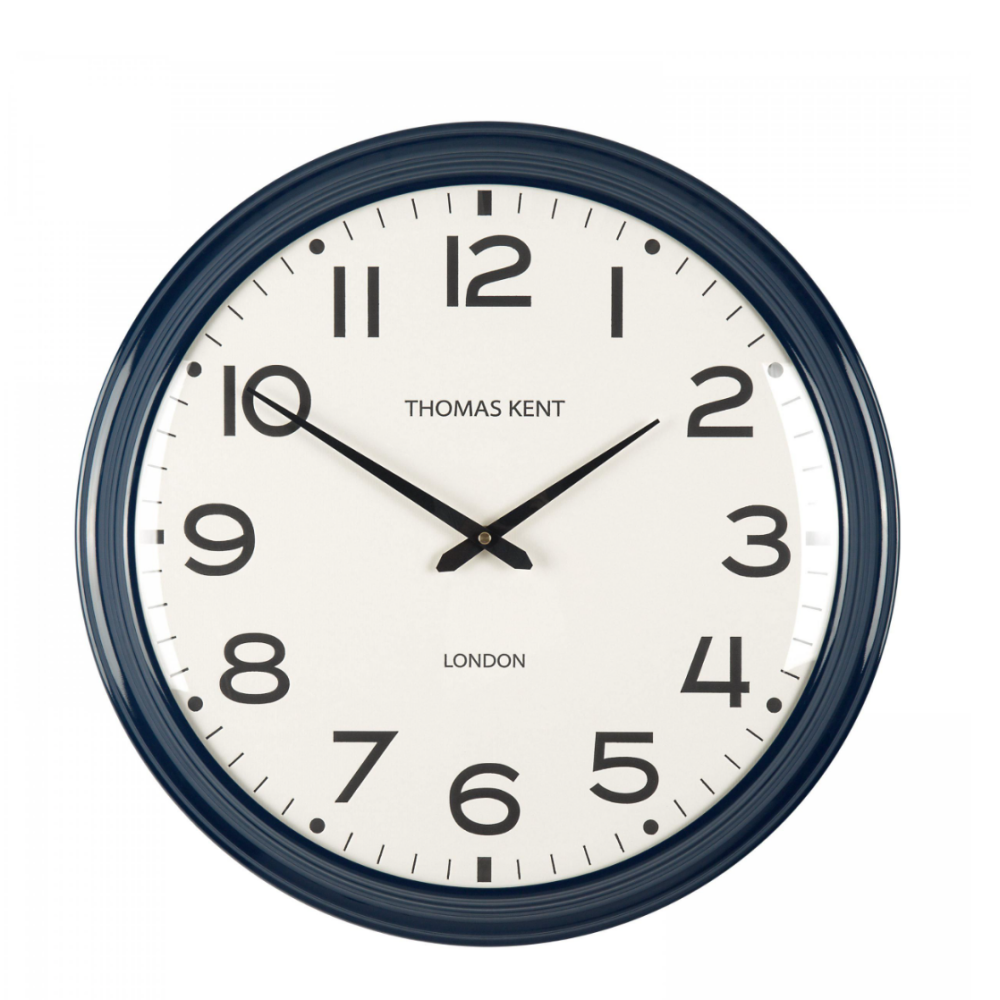 20" Haymarket Large Wall Clock Denim