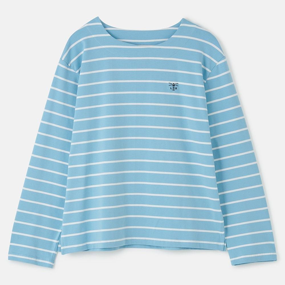 Causeway Breton Top - Marine Blue Stripe- Size 8, 10, 12, 14, 16, 18, 20