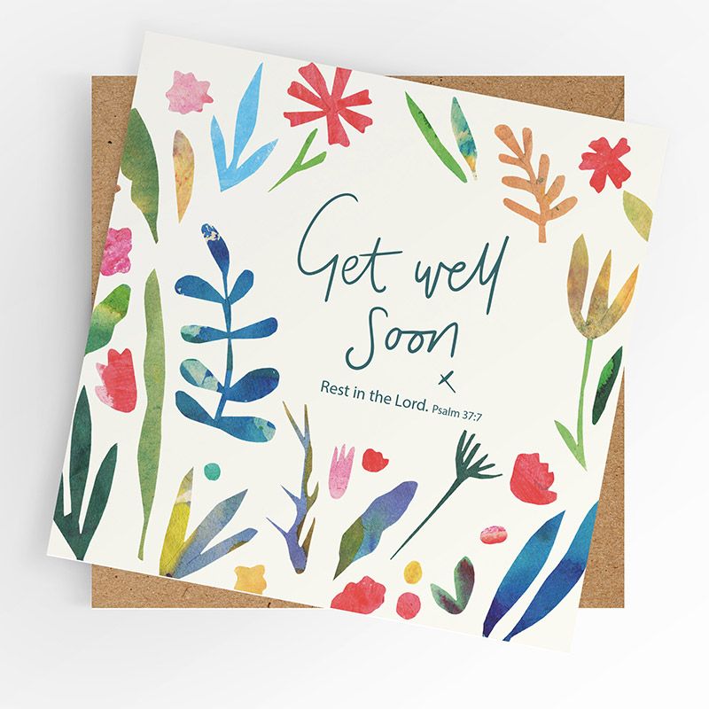 Get Well Card- Psalm 37v7