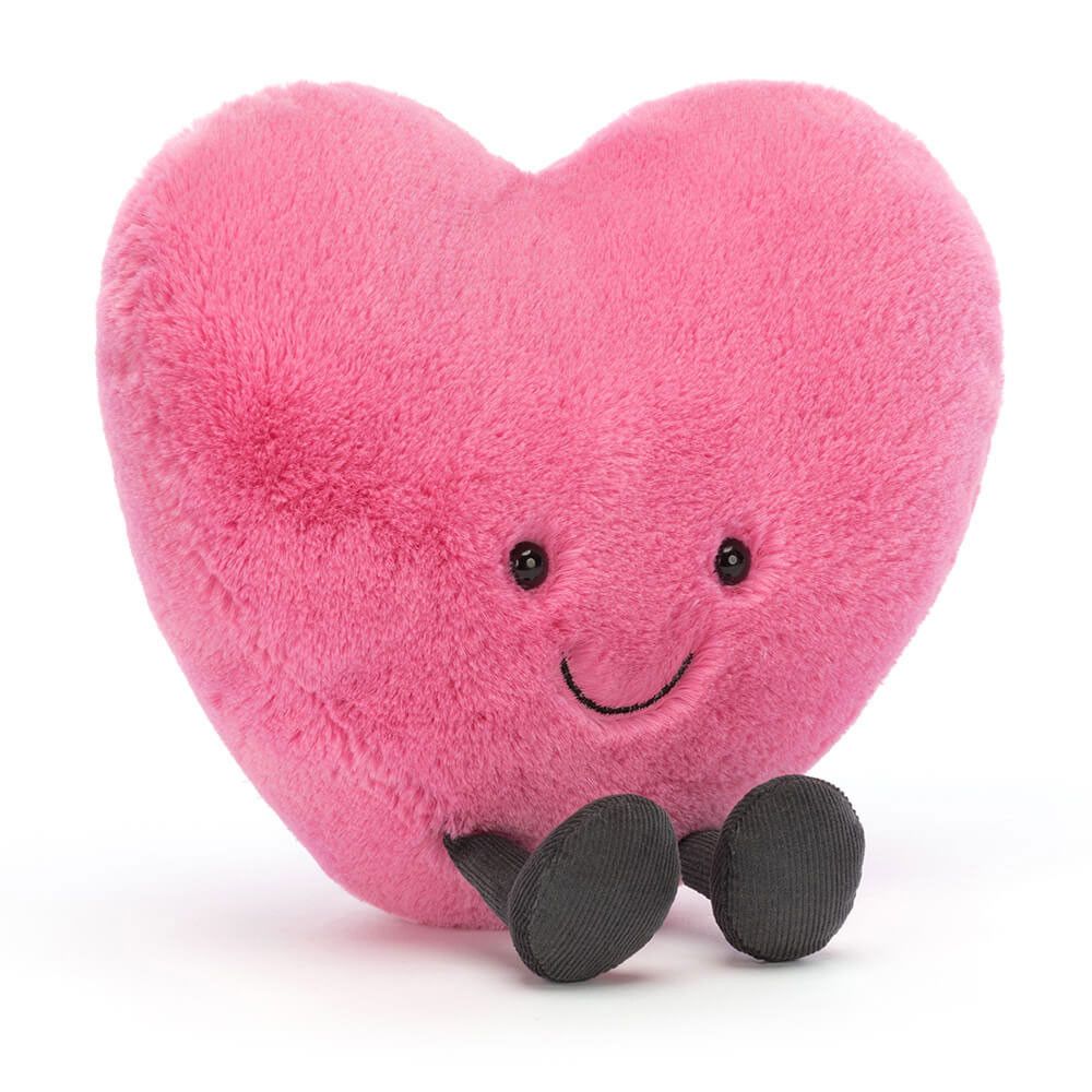 Amuseables Hot Pink Heart- Large