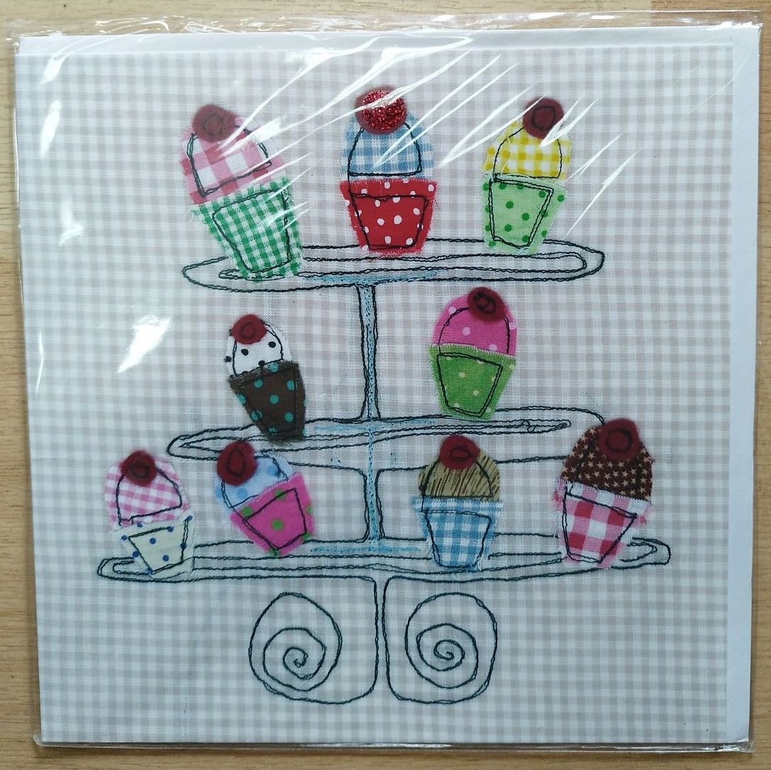 Blank Card- Cupcakes**