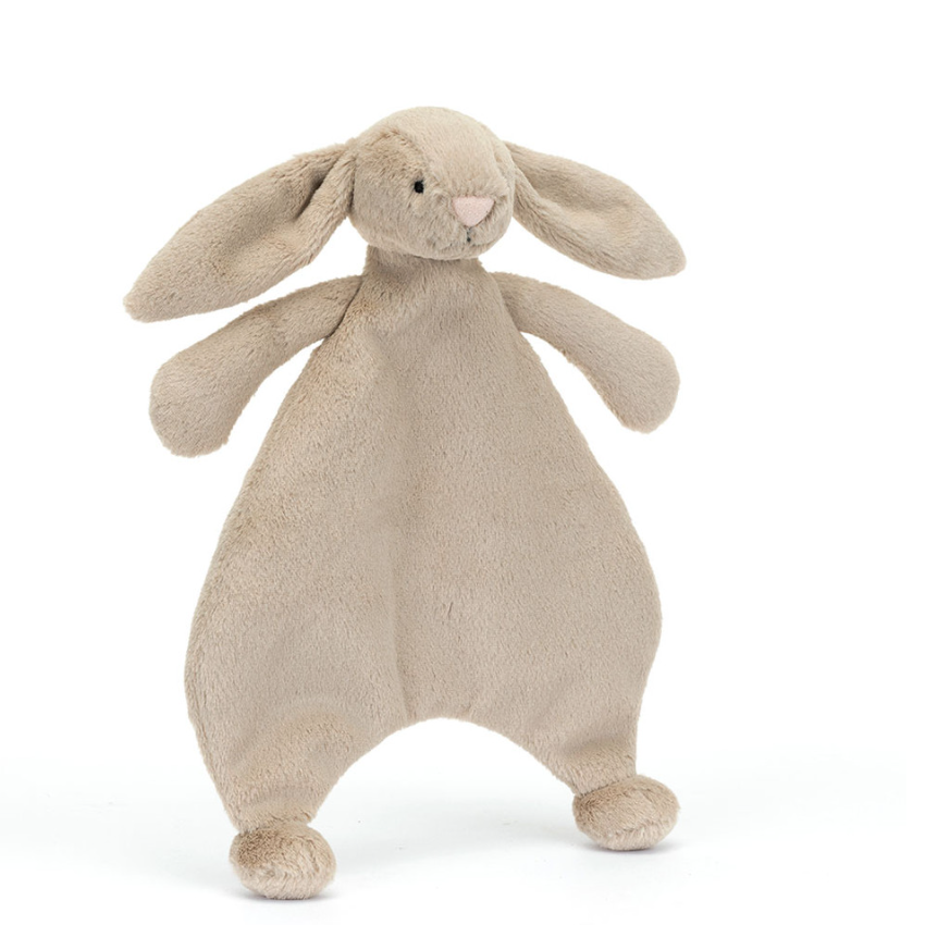 Bashful Beige Bunny Comforter