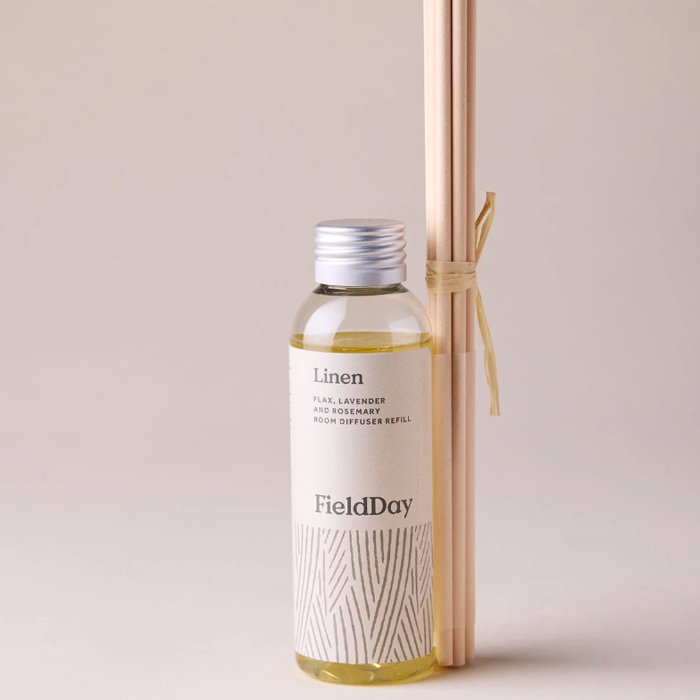 Classic Linen Diffuser Refill- Flax, Lavender and Rosemary