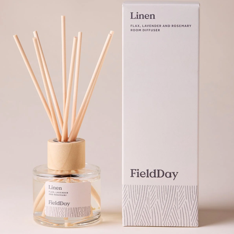 Classic Linen Diffuser- Flax, Lavender and Rosemary