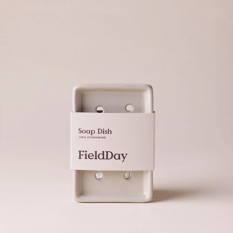 FieldDay Stoneware Soap Dish