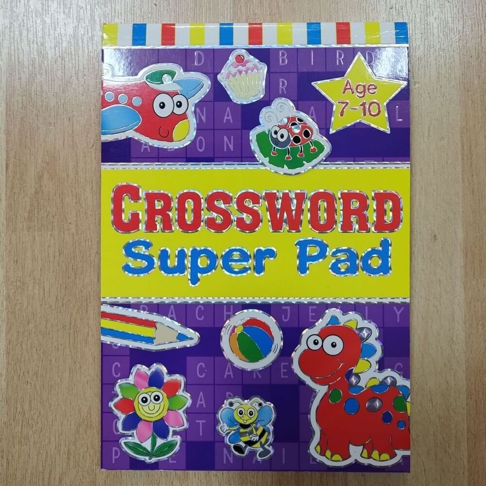 Crossword Super Pad- Age 7-10