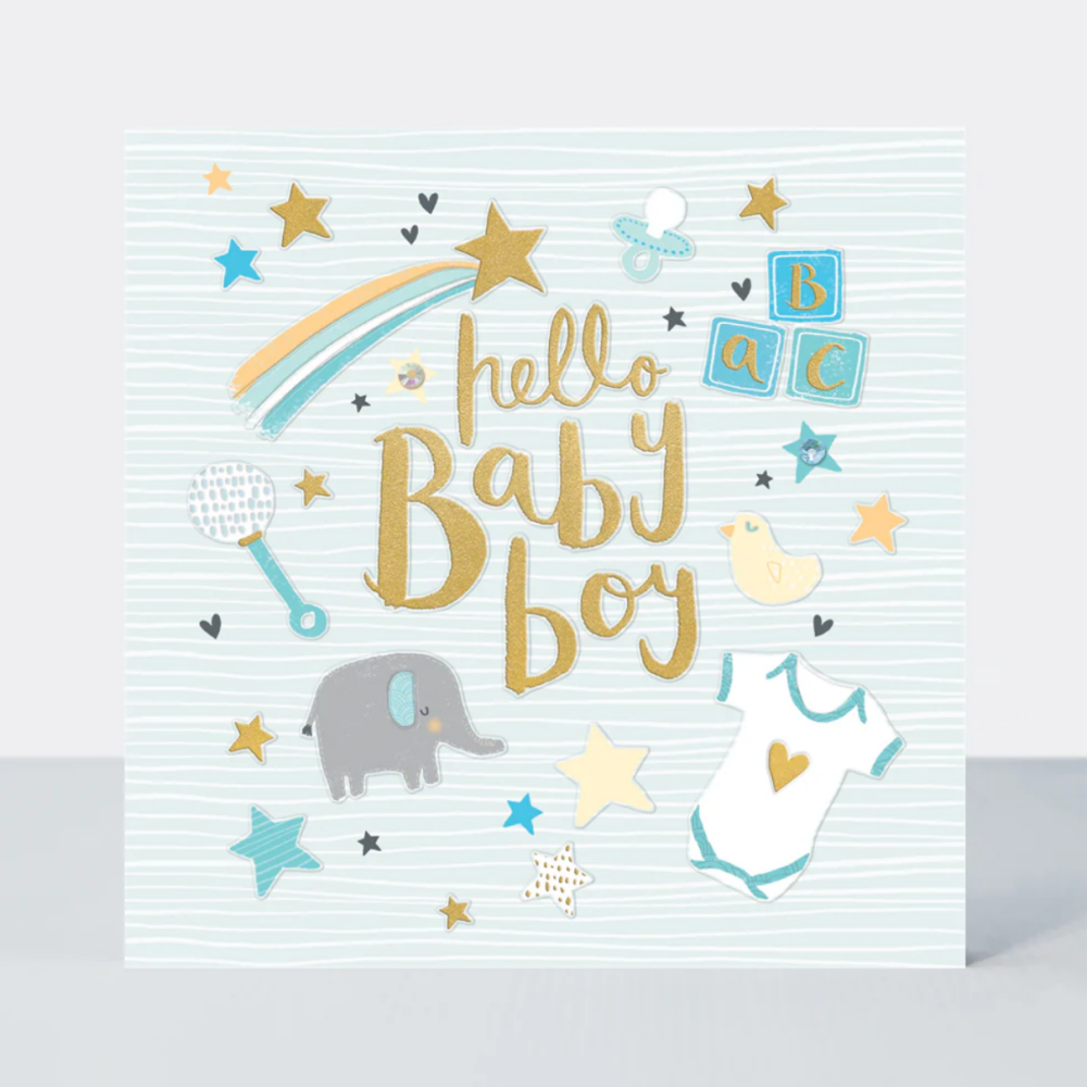 Baby Boy Card