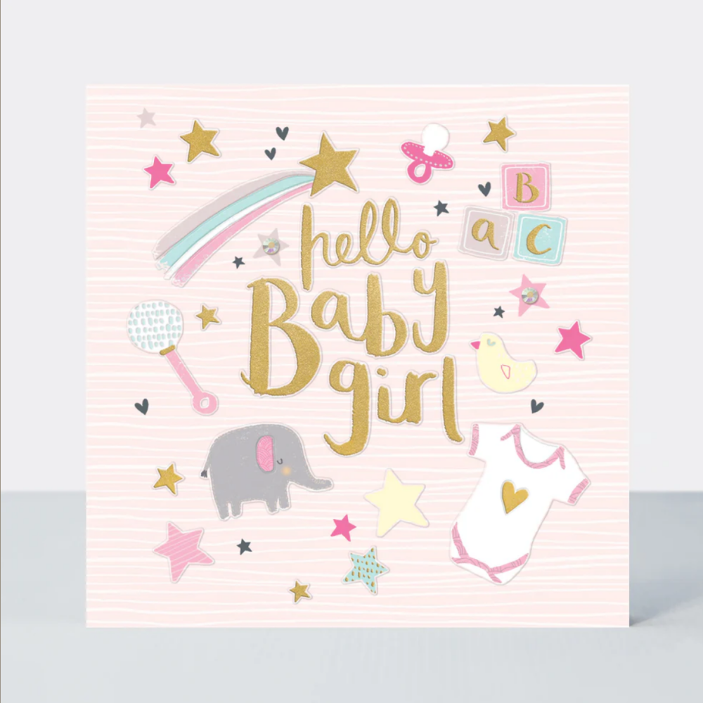 Baby Girl Card