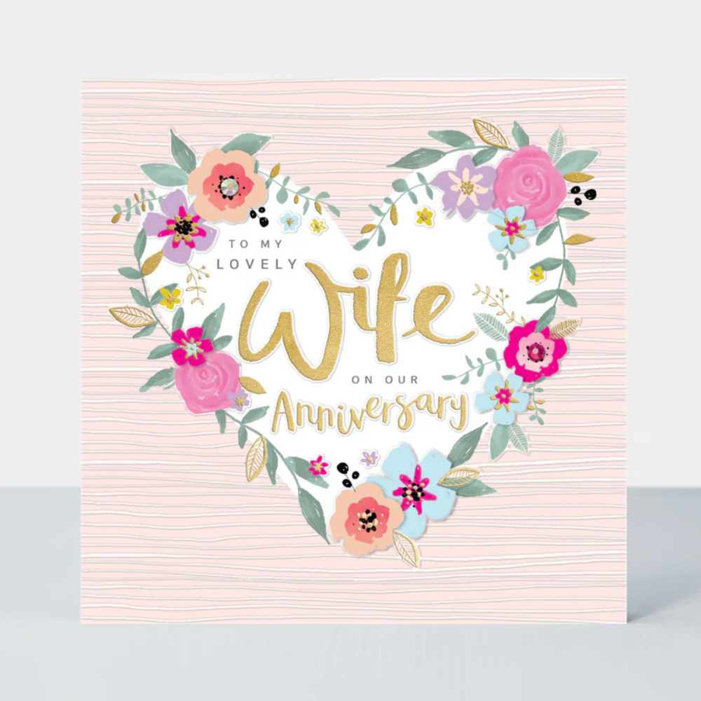 Wife Anniversary Card
