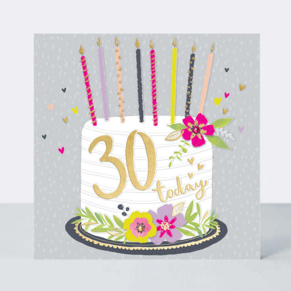 30th Birthday Card