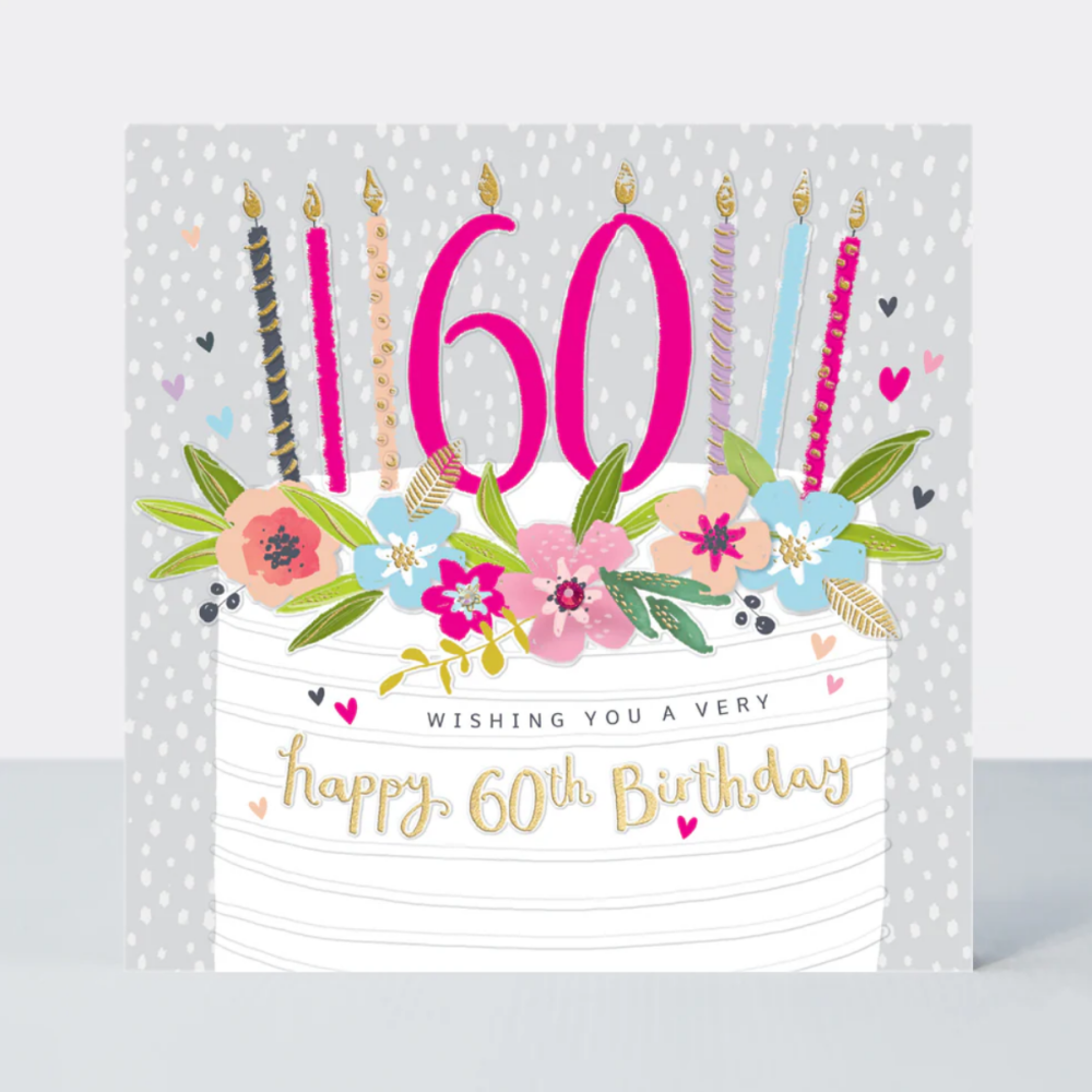 60th Birthday Card