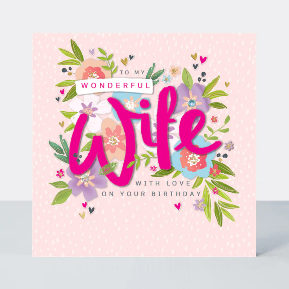 Wife Birthday Card