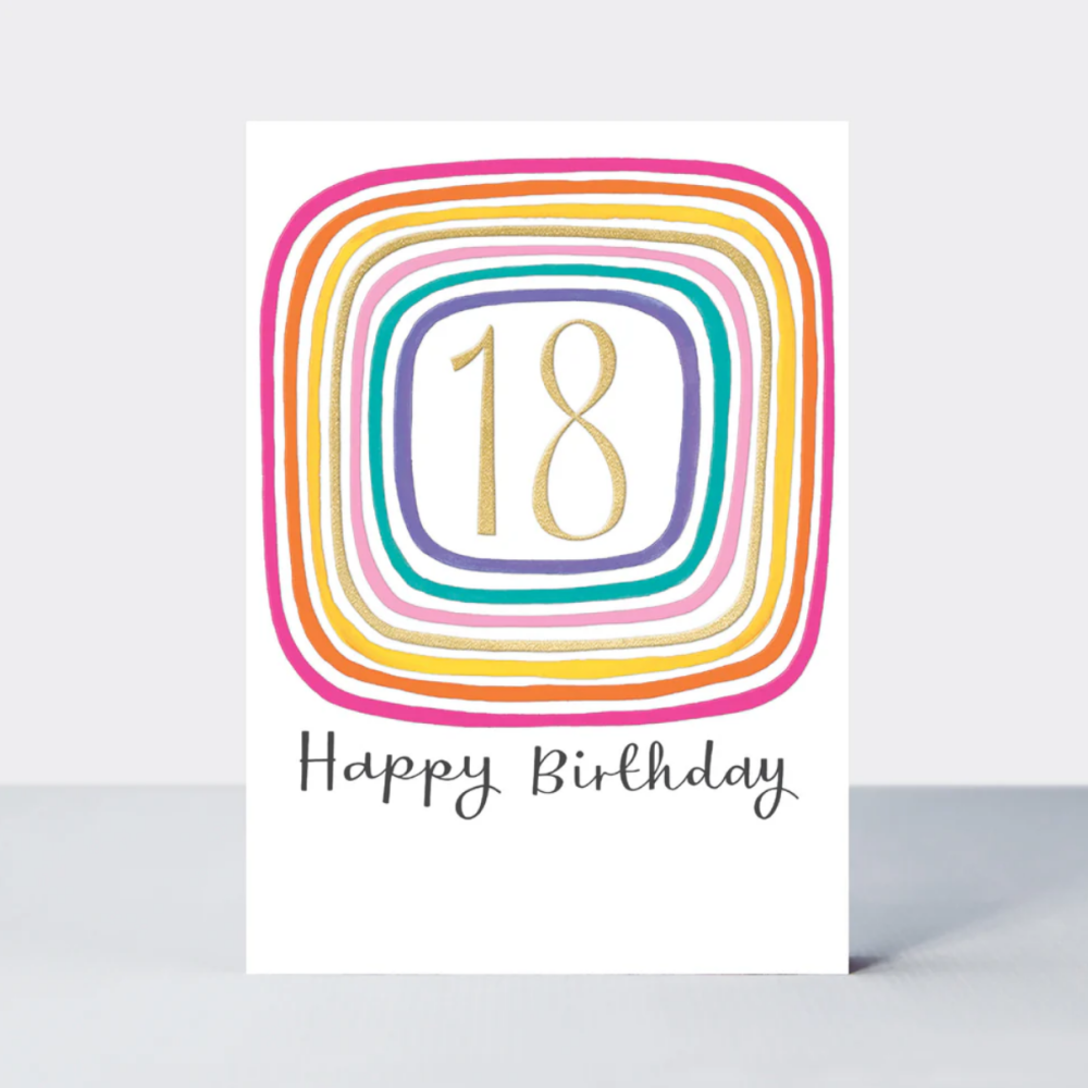 18th Birthday Card