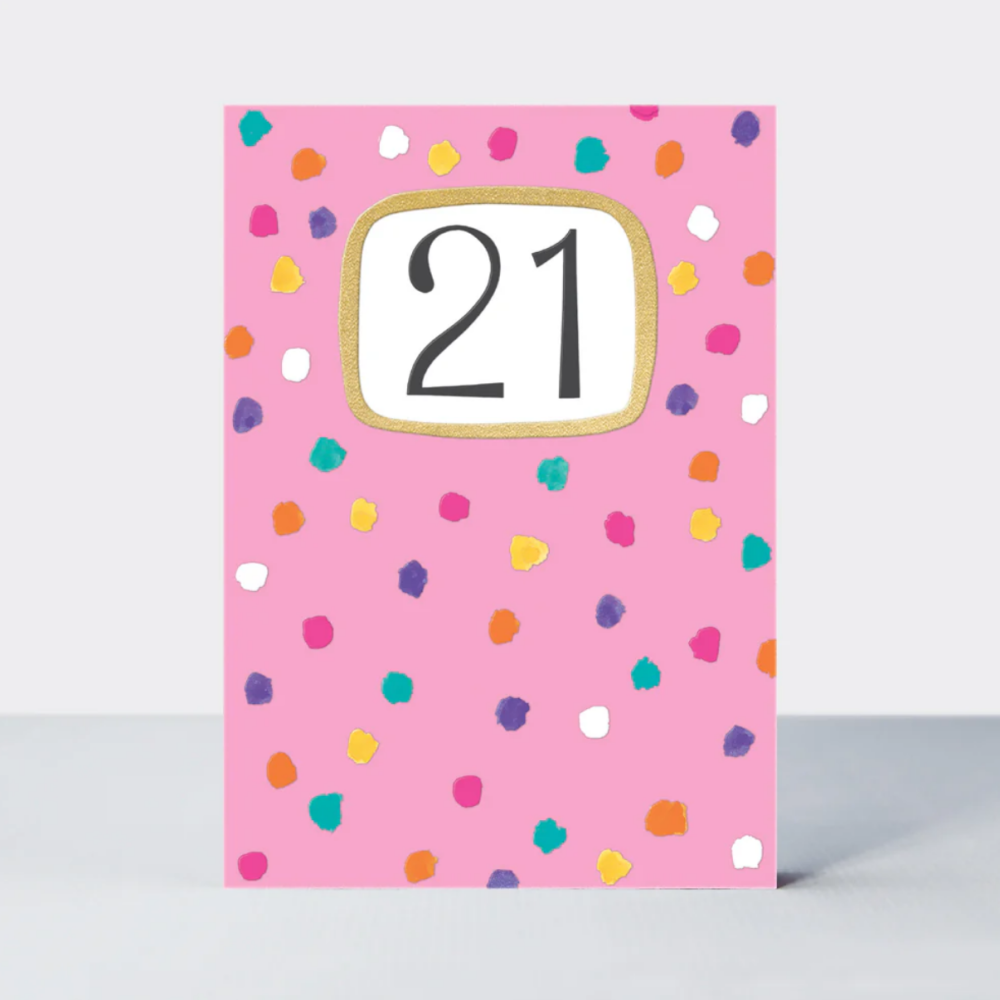 21st Birthday Card