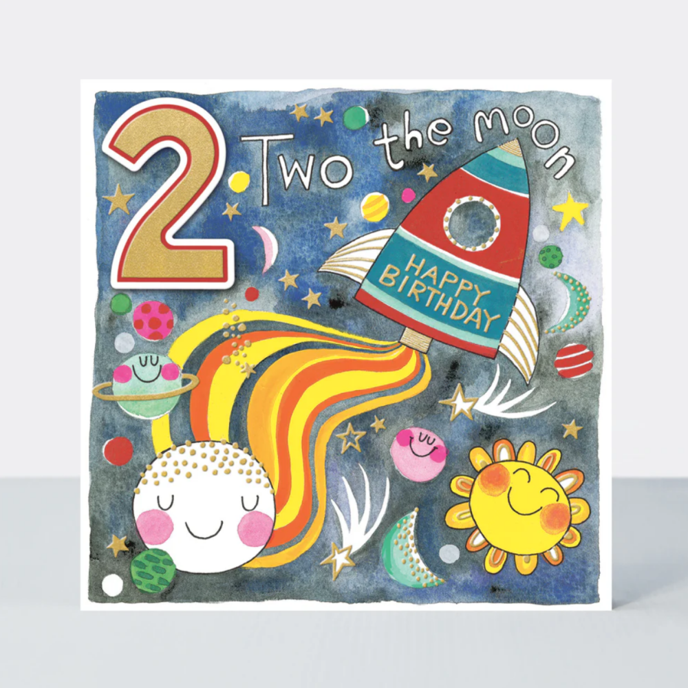 2nd Birthday Boy Card