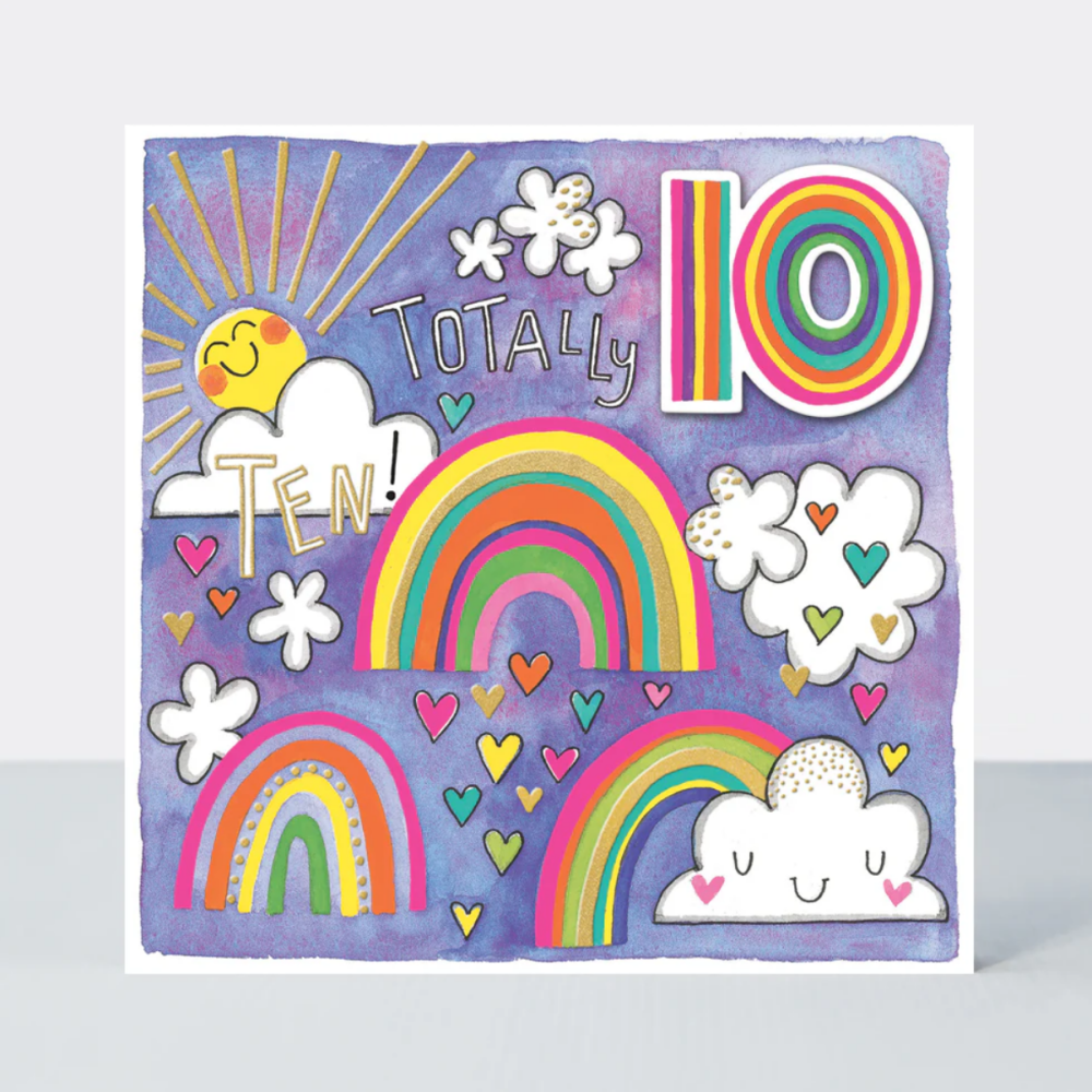 10th Birthday Card- Girl