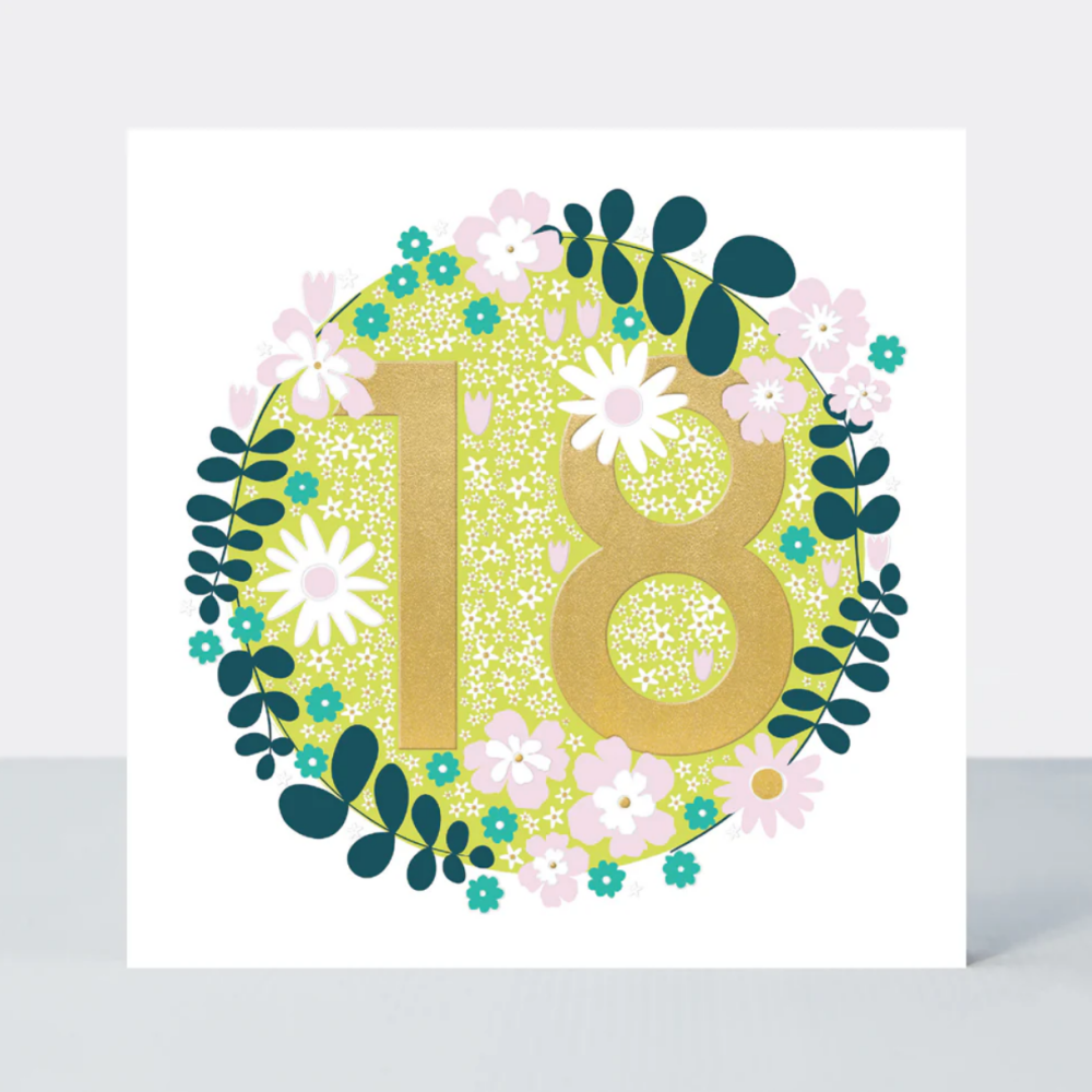 18th Birthday Card