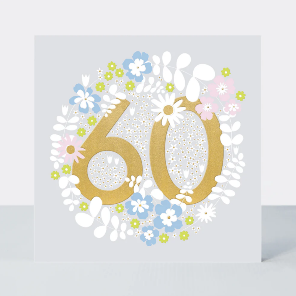 60th Birthday Card